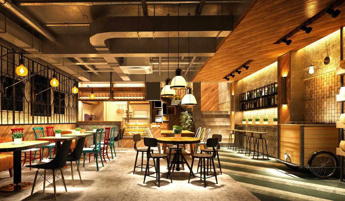 Café Anthos interior